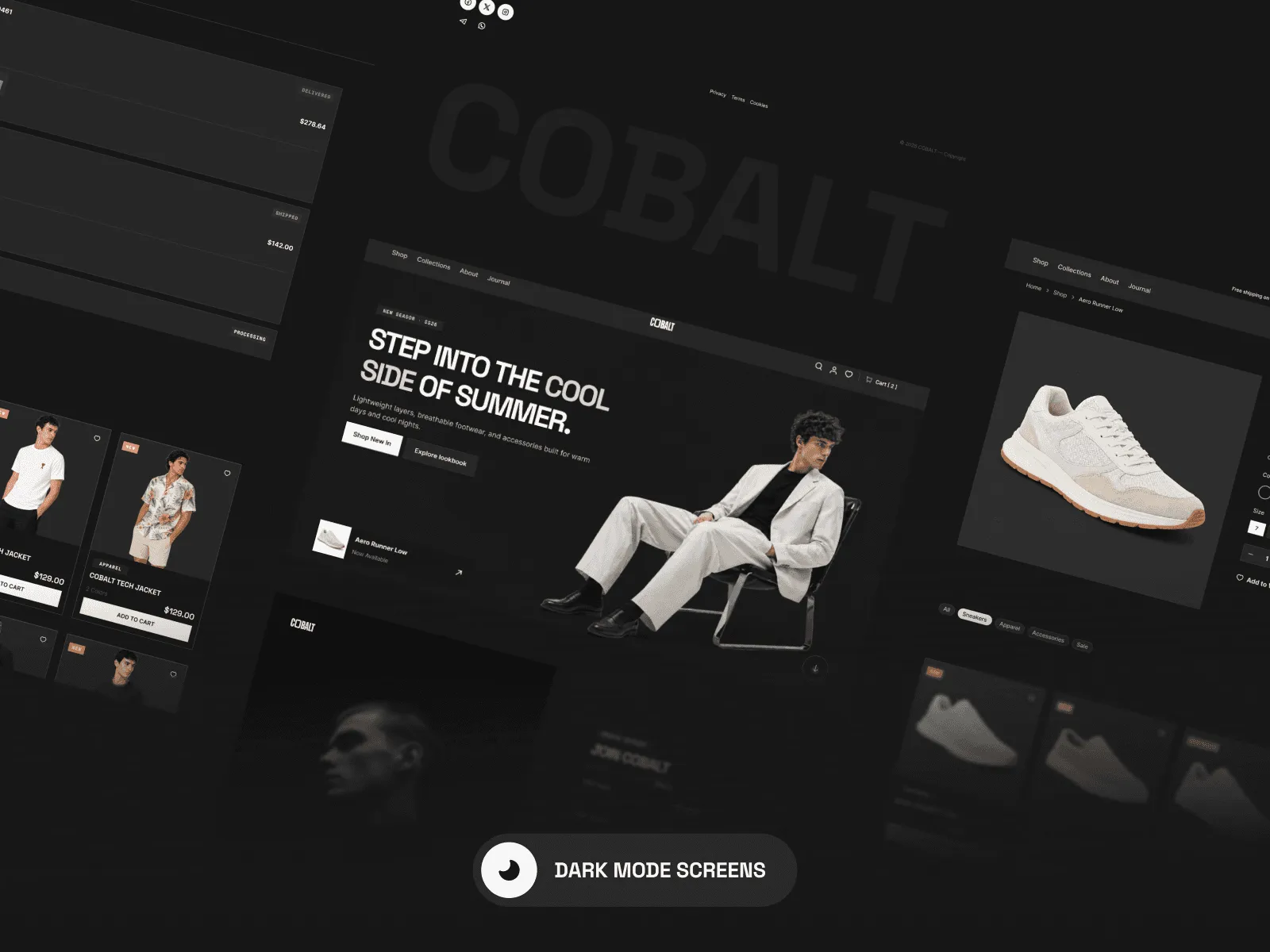 COBALT - E-commerce Template preview 3