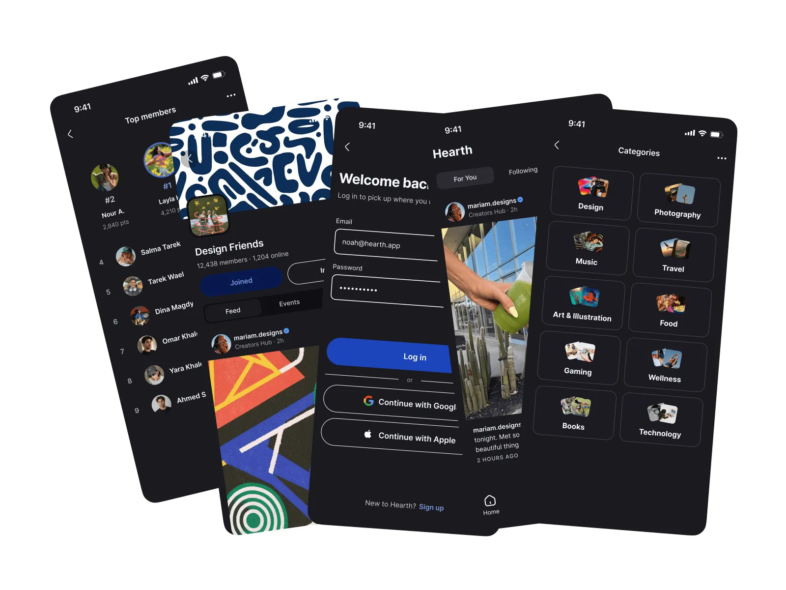 Hearth - Social Media & Community App preview 6