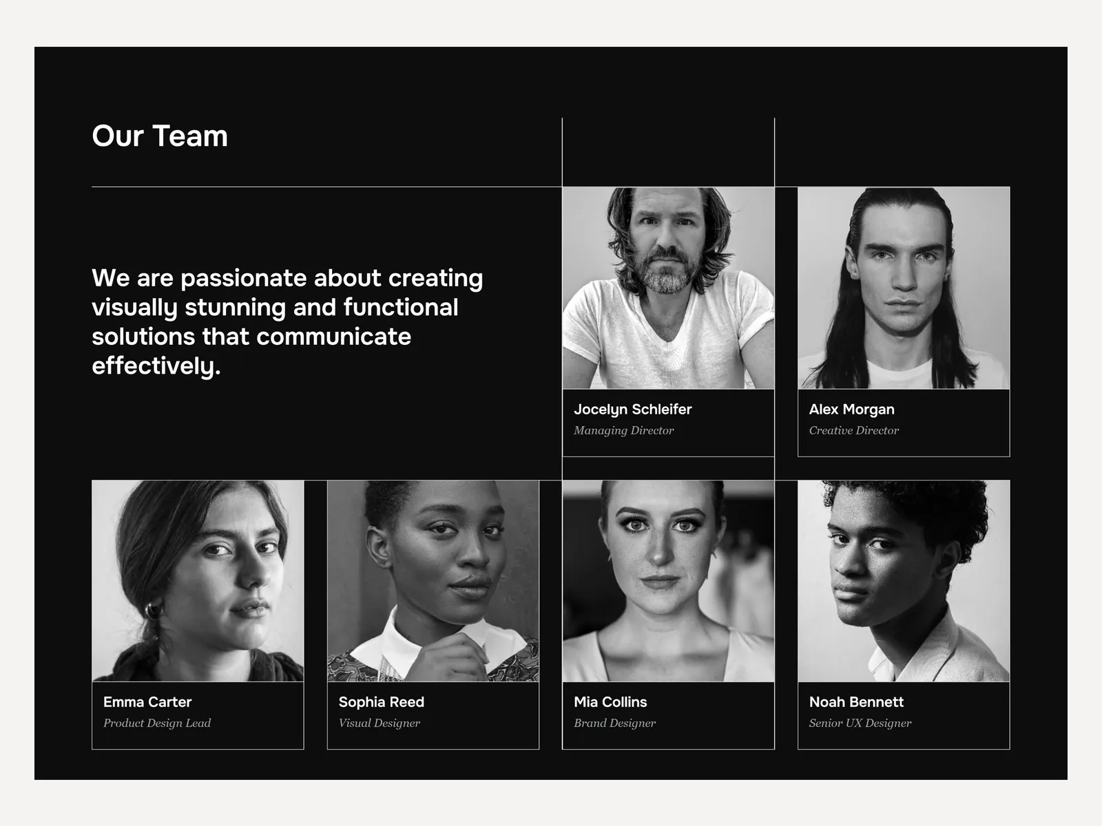 LineAgency - Creative Agency Website Template preview 2