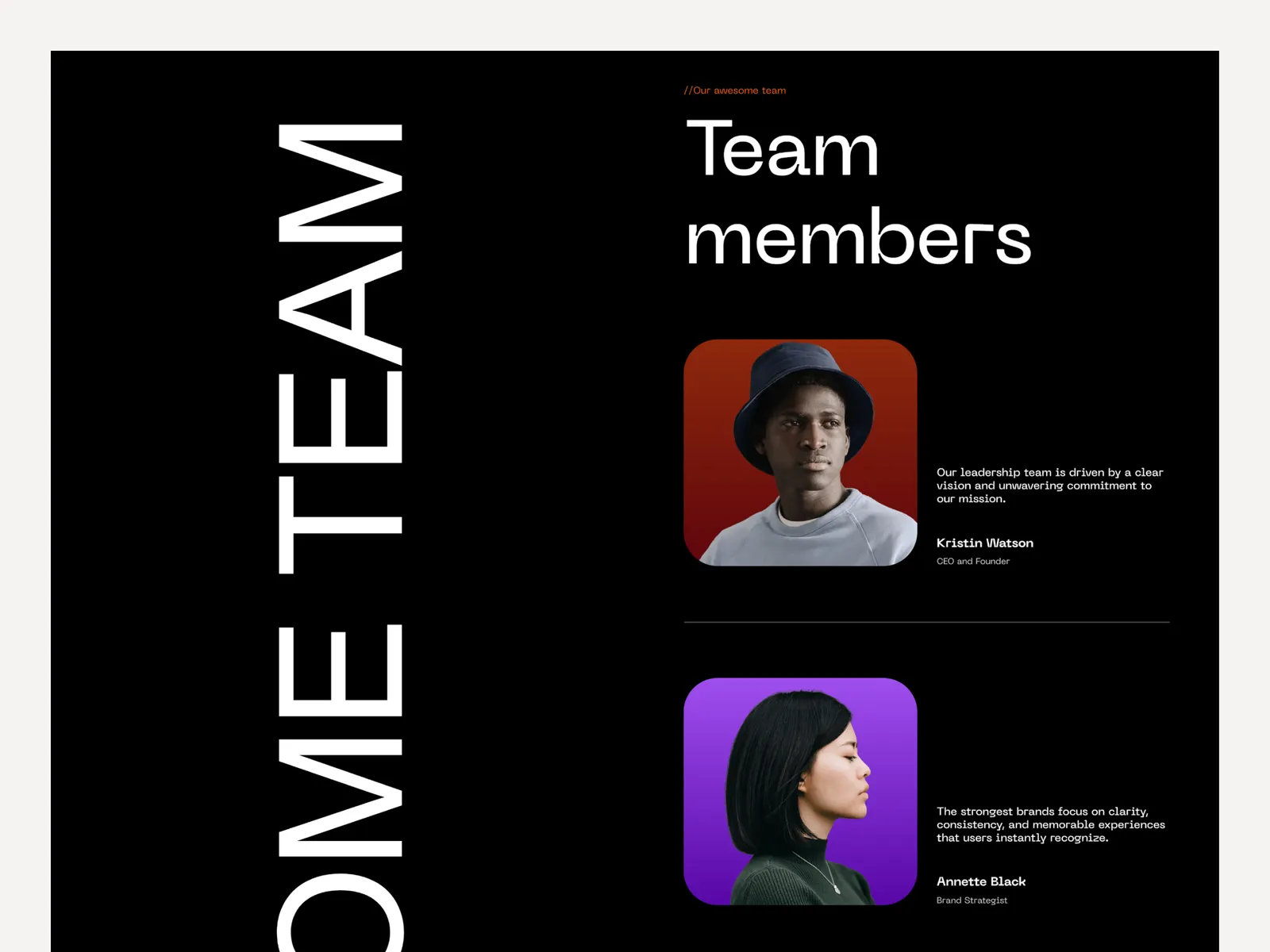 Studio X - Agency Website Template preview 4